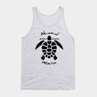 Diving with Sea Turtle - Akumal, Mexico Tank Top